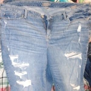 Torrid "Feel the fit" boyfriend straight vintage stretch jeans size 26R